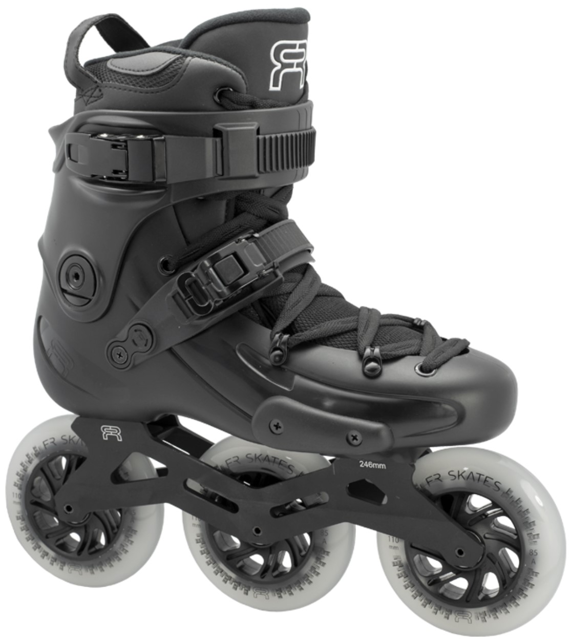 FR2 inline skate with 3 downtown 110 mm wheels